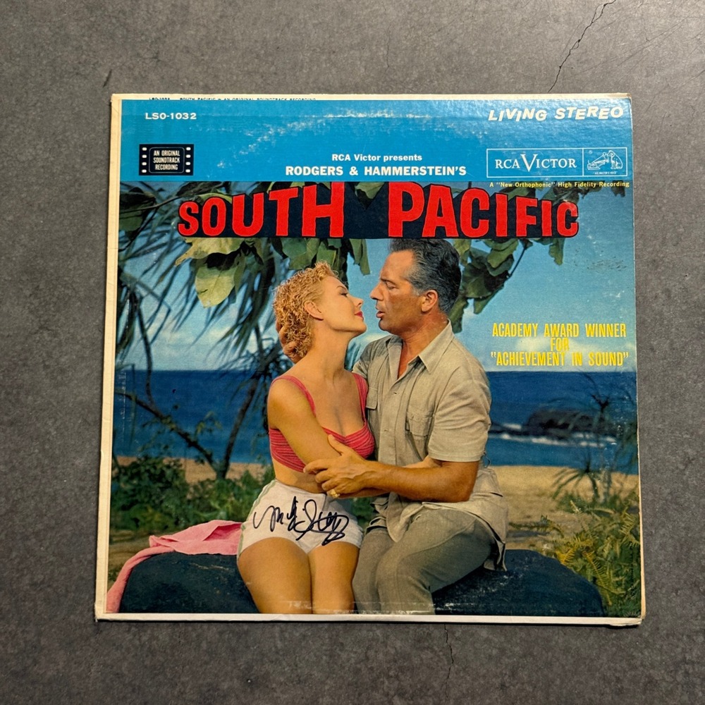 South Pacific Soundtrack Vinyl LP RCA Victor Living Stereo LSO-1032 Mitzi Gaynor